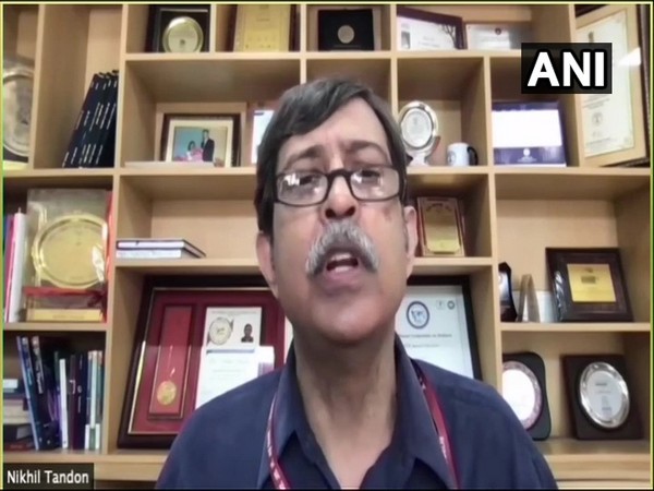 AIIMS Professor and Head of Department of Endocrinology and Metabolism, Dr Nikhil Tandon (Photo/ANI)