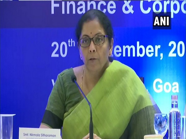 Finance Minister Nirmala Sitharaman in Panaji on Friday