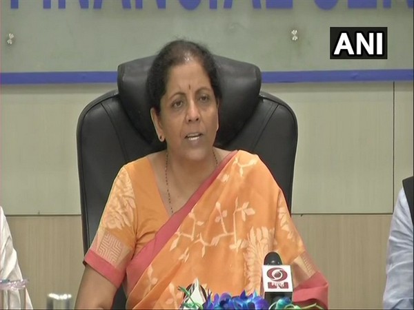 Union Finance and Corporate Affairs Minister Nirmala Sitharaman. File photo/ANI