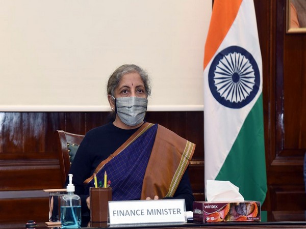 Union Finance Minister Nirmala Sitharaman while chairing National Workshop with States and Union Territories on Asset Monetization organised by the NITI Aayog through virtual conference. 