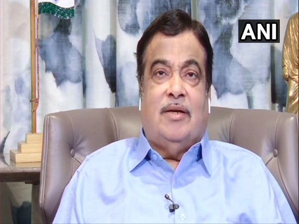 Union Minister Nitin Gadkari speaking to ANI on Wednesday.