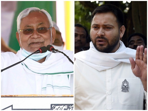 Nitish Kumar and Tejashwi Yadav (File photo)