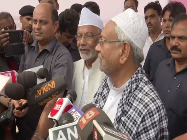 Bihar Chief Minister Nitish Kumar while speaking to ANI in Ptana, Bihar on Wednesday. Photo/ANI