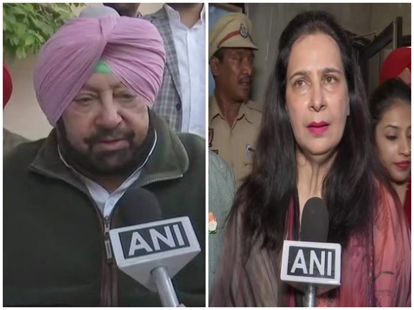 Punjab Chief Minister Amarinder Singh and Congress leader Navjot Kaur Sidhu (File Photo)