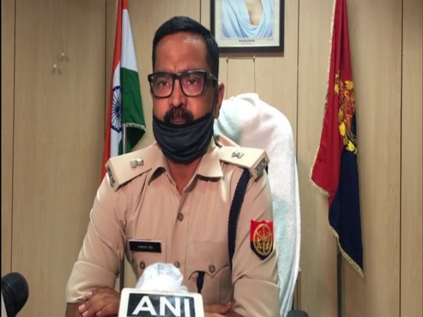 Deputy superintendent of police Ranvijay Singh while speaking to ANI on Saturday. (Photo/ANI)