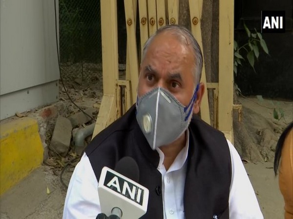 North Delhi Mayor Jai Prakash talking to ANI on Monday.