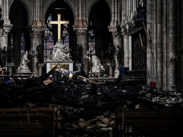 Damages caused by fire in Paris’ Notre Dame Cathedral in April