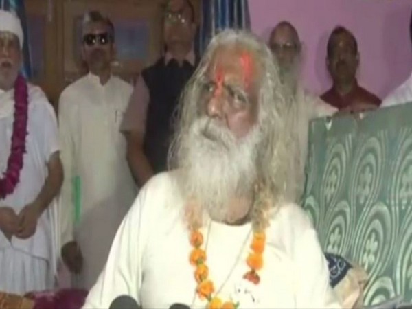 President of Ram Janmabhoomi Trust, Mahant Nritya Gopal Das (Photo:ANI)