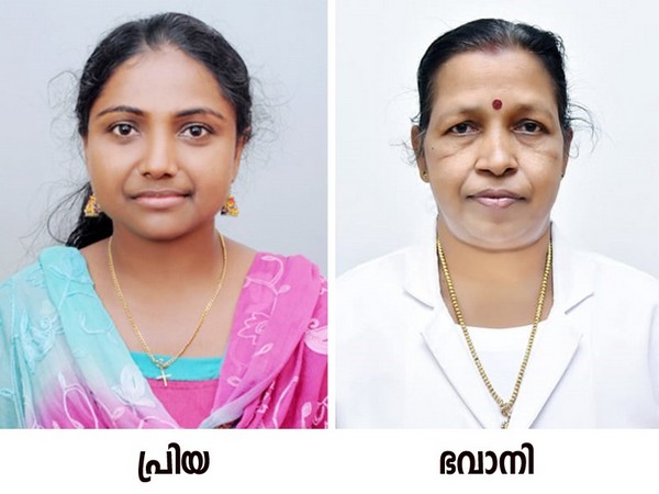 Priya and Bhavani from Kerala selected for the best vaccinators' award (Photo/ANI)