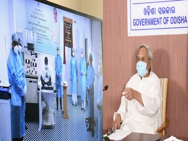 Odisha Chief Minister Naveen Patnaik inaugurating plasma bank virtually. (Picture credit: Odisha CMO)