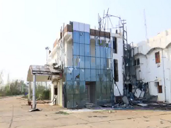 Odisha Engineering College was damaged by cyclone Fani. Photo/ANI