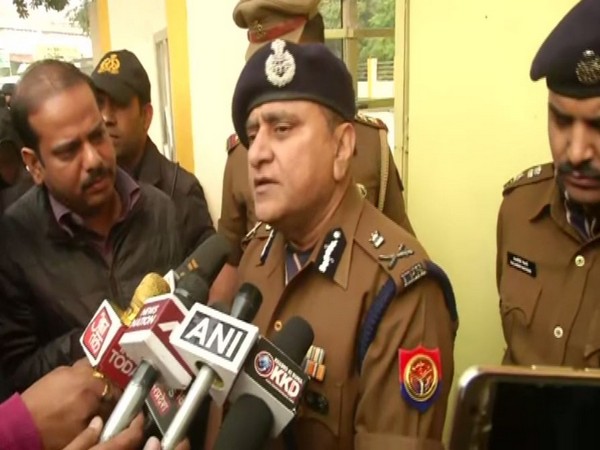 UP DGP OP Singh speaking to ANI in Lucknow on Saturday. Photo/ANI