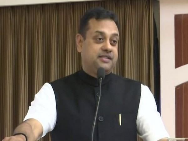 BJP national president Sambit Patra addressing an event in Goa on Wednesday. Photo/ANI