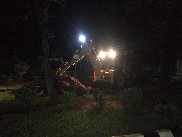 Jaffna University war memorial (Photo Credit: Twitter/ O Panneerselvam)
