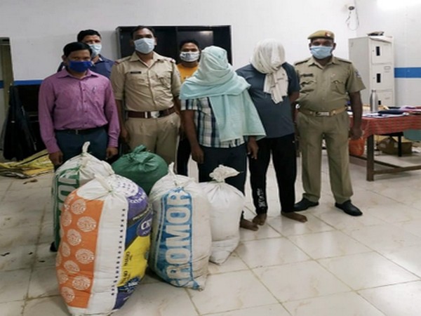 Two persons were arrested after 120 kilograms of ganja (cannabis) worth Rs 10 lakhs was recovered from their possession in Dharmagarh area in Kalahandi district.