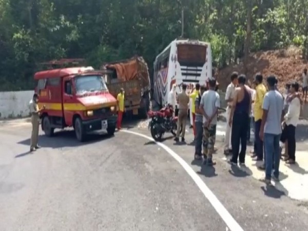 A visual from the spot. (Photo/ANI)