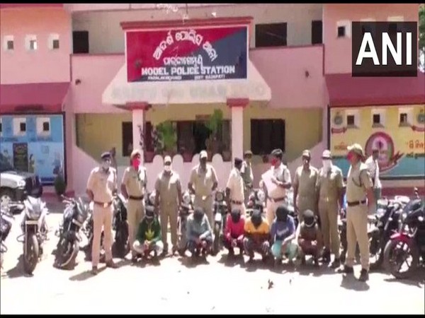 Bike lifting racket busted, six including home guard arrested in Odisha on Tuesday. Photo/ANI