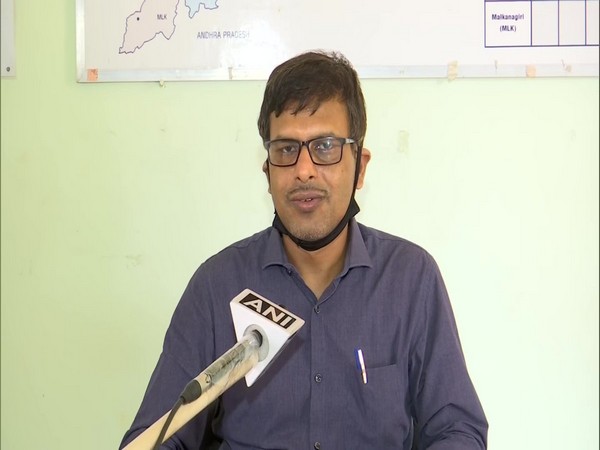Bhubaneswar Meteorological Centre Director HR Biswas speaking to ANI on Sunday. Photo/ANI