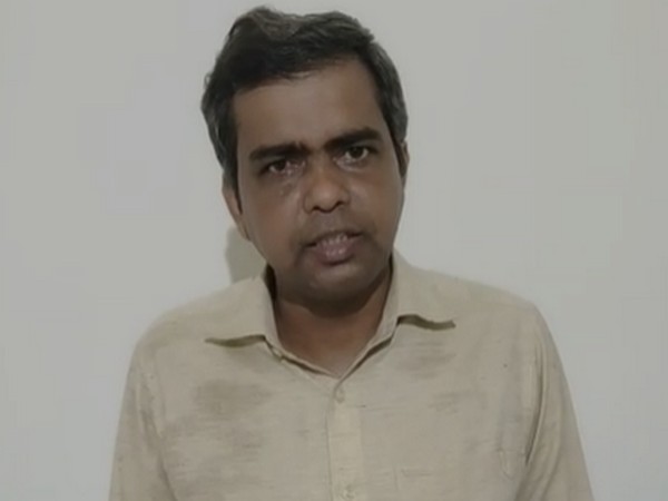Supreme Court advocate Radhakanta Tripathy speaking in a self-made video. Photo/ANI