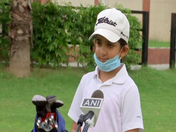 Golfer Ojaswini Saraswat