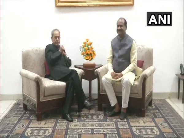 Lok Sabha Speaker Om Birla meets former President Pranab Mukherjee