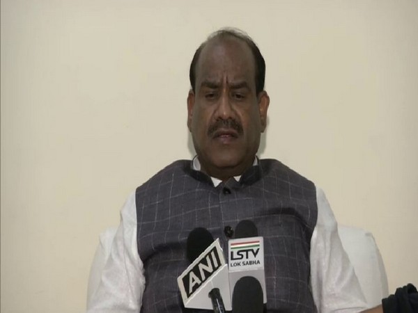 Lok Sabha Speaker, Om Birla. Photo/ANI