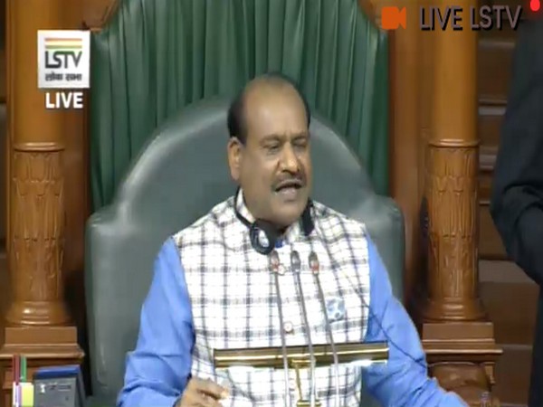 Lok Sabha Speaker Om Birla [Pic courtesy- LS TV]