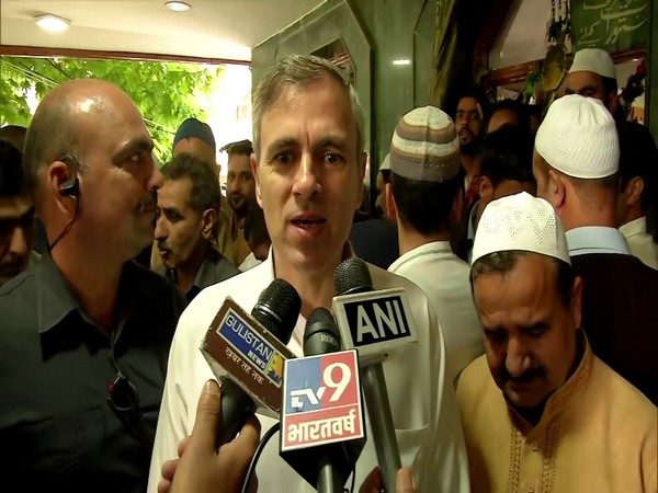 Omar Abdullah talking to ANI on Eid(file photo)