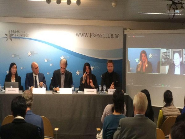 Brussels Press Club conference on 'China - forced organ harvesting and the Chinese Communist Party'. 