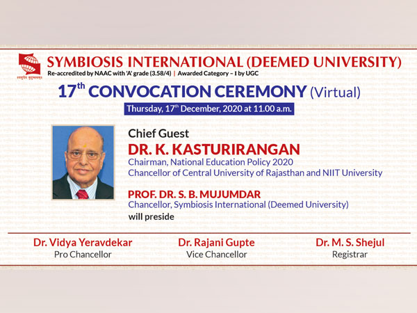 17th Convocation Ceremony of Symbiosis International University