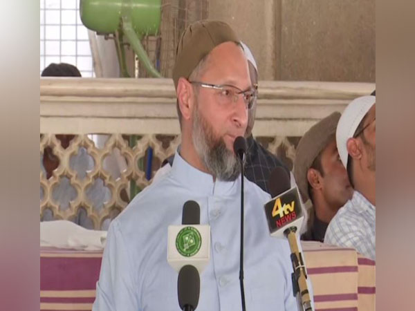 AIMIM chief Asaduddin Owaisi. Photo/ANI