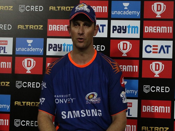 Mumbai Indians' bowling coach Shane Bond 