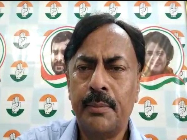 Bihar Congress MLC Prem Chandra Mishra in a video message on Tuesday. Photo/ANI