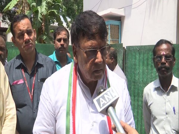 Madhya Pradesh Legal Affairs and Public Relations Minister PC Sharma while speaking to ANI in Bhopal, Madhya Pradesh. Photo/ANI