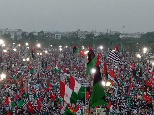 Visual from Pakistan Democratic Movement rally (File photo)