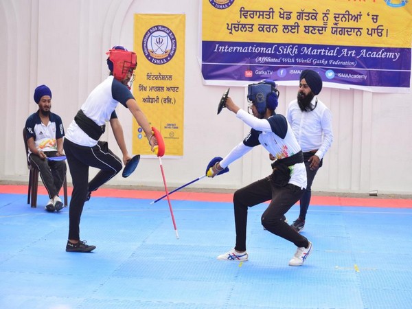 Youngsters playing Gatka (Image: SAI/MYAS)