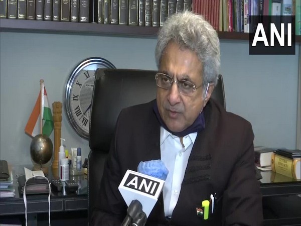 BJD's Pinaki Mishra speaking to ANI in New Delhi on Friday. (Photo/ANI)