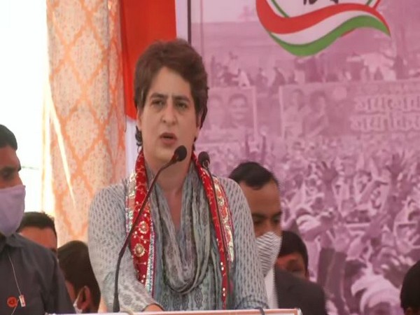 Congress General Secretary Priyanka Gandhi Vadra (File photo/ANI)