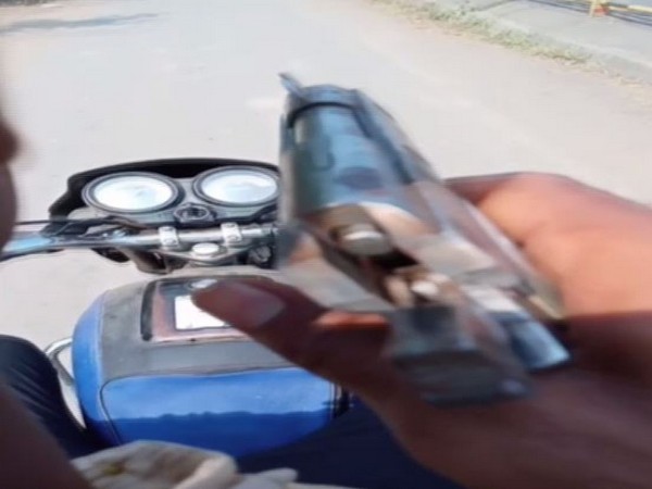 A grab of the video shot by the two accused in Mandsaur [Photo/ANI]