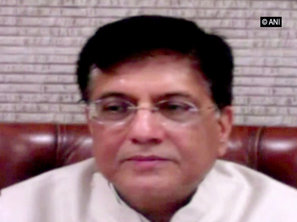 Union Minister of Commerce and Industry Piyush Goyal in New Delhi on Monday. [Photo/ANI]