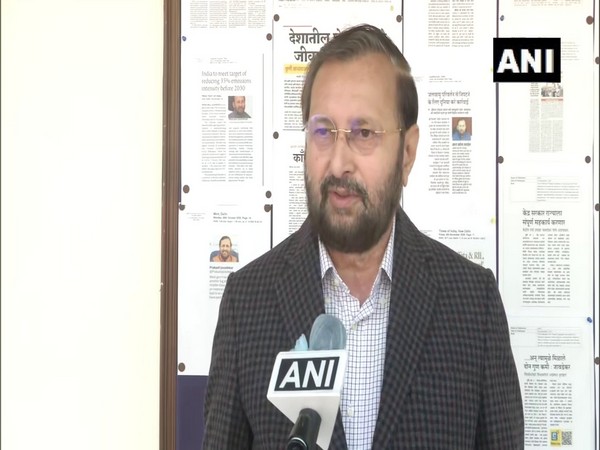 Union Minister for Information and Broadcasting Prakash Javadekar (Photo/ANI)