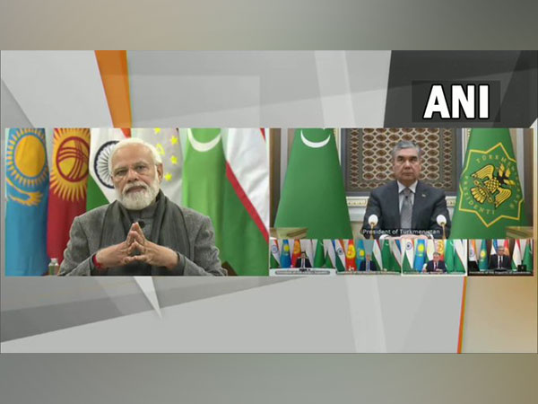 Prime Minister Narendra Modi at the virtual India-Central Asia Summit