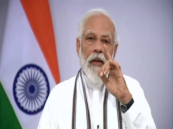 Prime Minister Narendra Modi addressing SPIC MACAY International Convention by video conference (Photo/ANI)