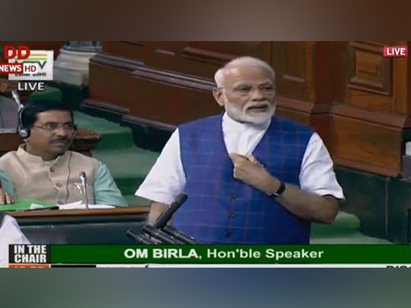 Prime Minister Narendra Modi (Image Courtesy Lok Sabha TV)
