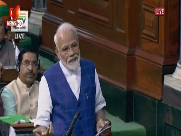 Prime Minister Narendra Modi (Image Courtesy Lok Sabha TV)