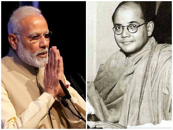 Prime Minister Narendra Modi (Left) and Freedom fighter Netaji Subhash Chandra Bose (Right). (File photo)