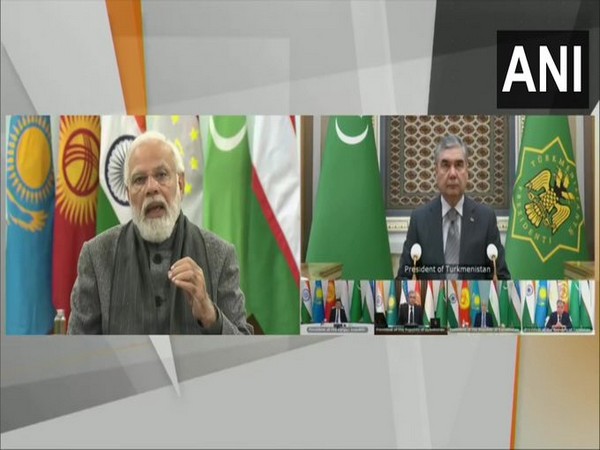PM Narendra Modi addressing the first India-Central Asia Summit 