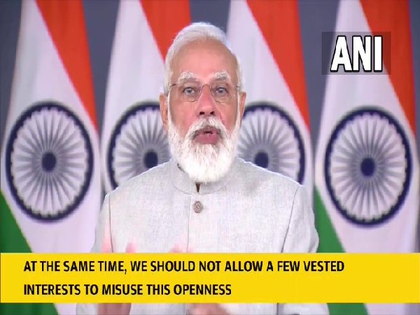 Prime Minister Narendra Modi speaking at The Sydney Dialogue.