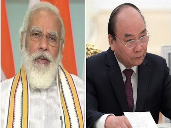 Prime Minister Narendra Modi and Prime Minister of Vietnam Nguyen Xuan Phuc