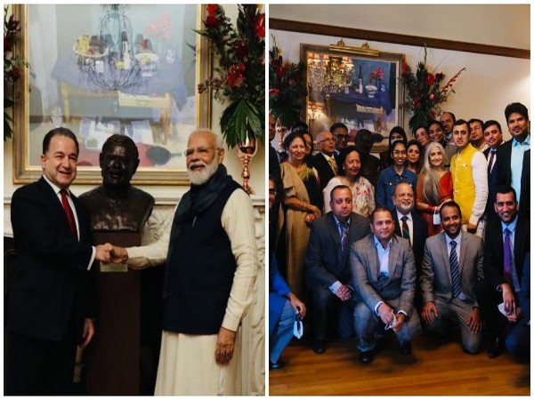 Prime Minister Narendra Modi on Monday met with members of the Indian community in Glasgow. (Photo Credit: MEA Spokesperson Twitter)